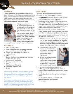 Lesson3-MakeYourOwnCraters