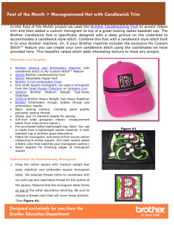 Hat with Candlewick Trim