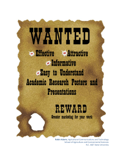 tips from the presentation