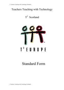 Standard Form - TI Education