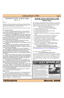 tour jaguar england - Jaguar Associate Group