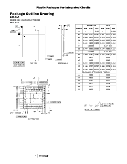 c69.5x5: 69 Lead High Density Array Package