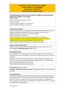 4 lessons per 2 week cycle