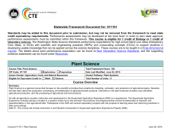 Plant Science