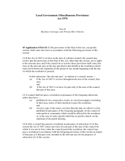 Local Government (Miscellaneous Provisions) Act 1976