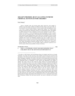 miller`s promise - Columbia Legal Services