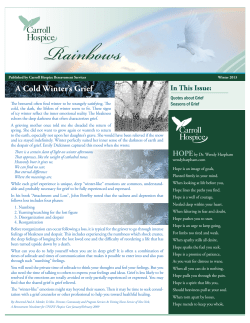 Rainbows - Carroll Hospice