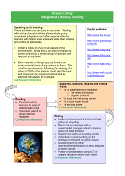 Literacy Core Curriculum