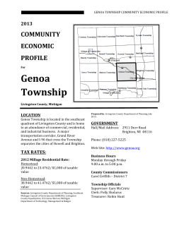 Genoa Township - Livingston County