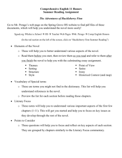 Honors 11 - Spring Grove Area School District