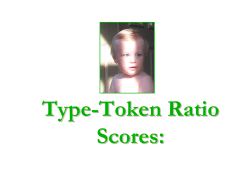 Type-Token Ratio Scores: Establishing Norms for Preschool