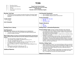Enduring Tragedy - Troup County School System
