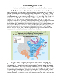 French-Canadian Heritage Corridor