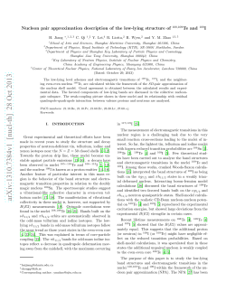 Nucleon pair approximation description of the low