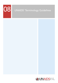 HIV Terminology guide
