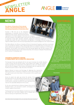 ANGLE Newsletter n.&ordm; 11