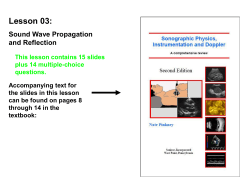 Lesson 03 - Sonicor Inc