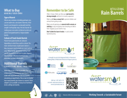 rain Barrels - Regional District of Nanaimo