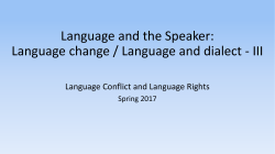 Lecture powerpoint - University of South Carolina