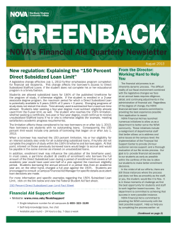 New regulation: Explaining the &ldquo;150 Percent Direct
