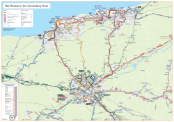 Bus Routes in the Canterbury Area