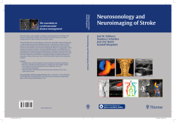 Neurosonology and Neuroimaging of Stroke Jos&eacute; M. Valdueza