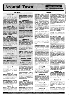 Around Town Submissions - NYS Historic Newspapers