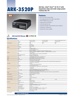 Datasheet - Anewtech Systems
