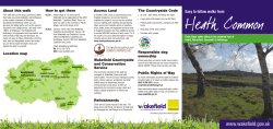 Heath Common Walks Leaflet