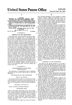 Method of preparing highly pure crystals of salts of phosphoric acid