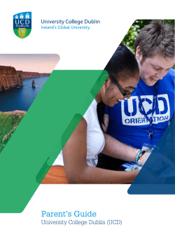 Parent`s Guide - University College Dublin