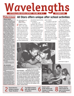 December 2005 - Pottsville Area School District