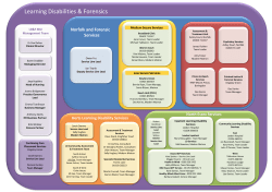 09/08/2016 Learning Disabilities Structure Chart (Attachment)