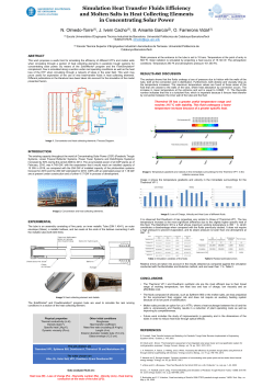 Simulation Heat Transfer Fluids Efficiency and