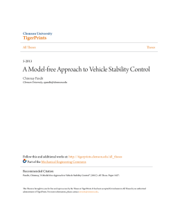 A Model-free Approach to Vehicle Stability Control