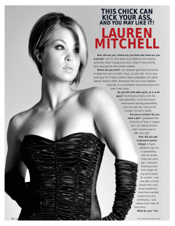 LAUREN MITCHELL