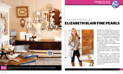 third place - Elizabeth Blair