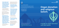 Organ donation and Sikhism