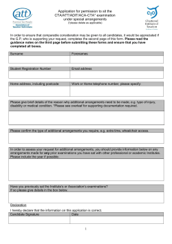form - The Association of Taxation Technicians