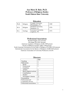 Ann Marie B - South Dakota State University