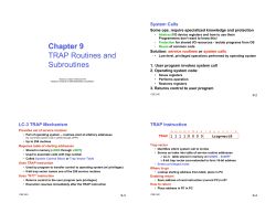 Ch. 9 Slides - CIS @ UPenn
