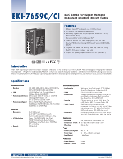 Datasheet - Advantech
