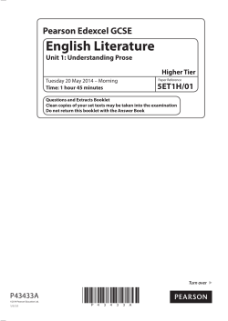 Question Paper - Edexcel