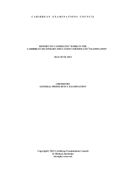 caribbeanexaminations council