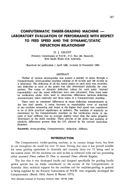 computermatic timber-grading machine