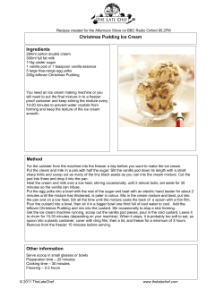 Christmas Pudding Ice Cream