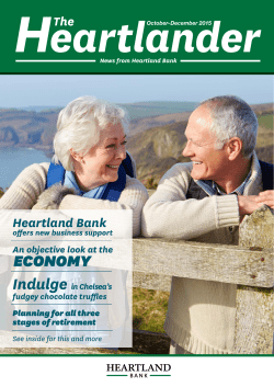 ECONOMY - Heartland Bank