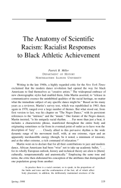 The Anatomy of Scientific Racism
