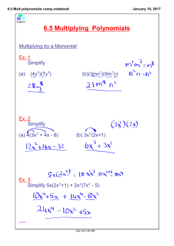 6.5 Mult polynomials comp.notebook