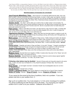 Sultan of Turkey (Cameo) King of France (Cameo) Emperor of